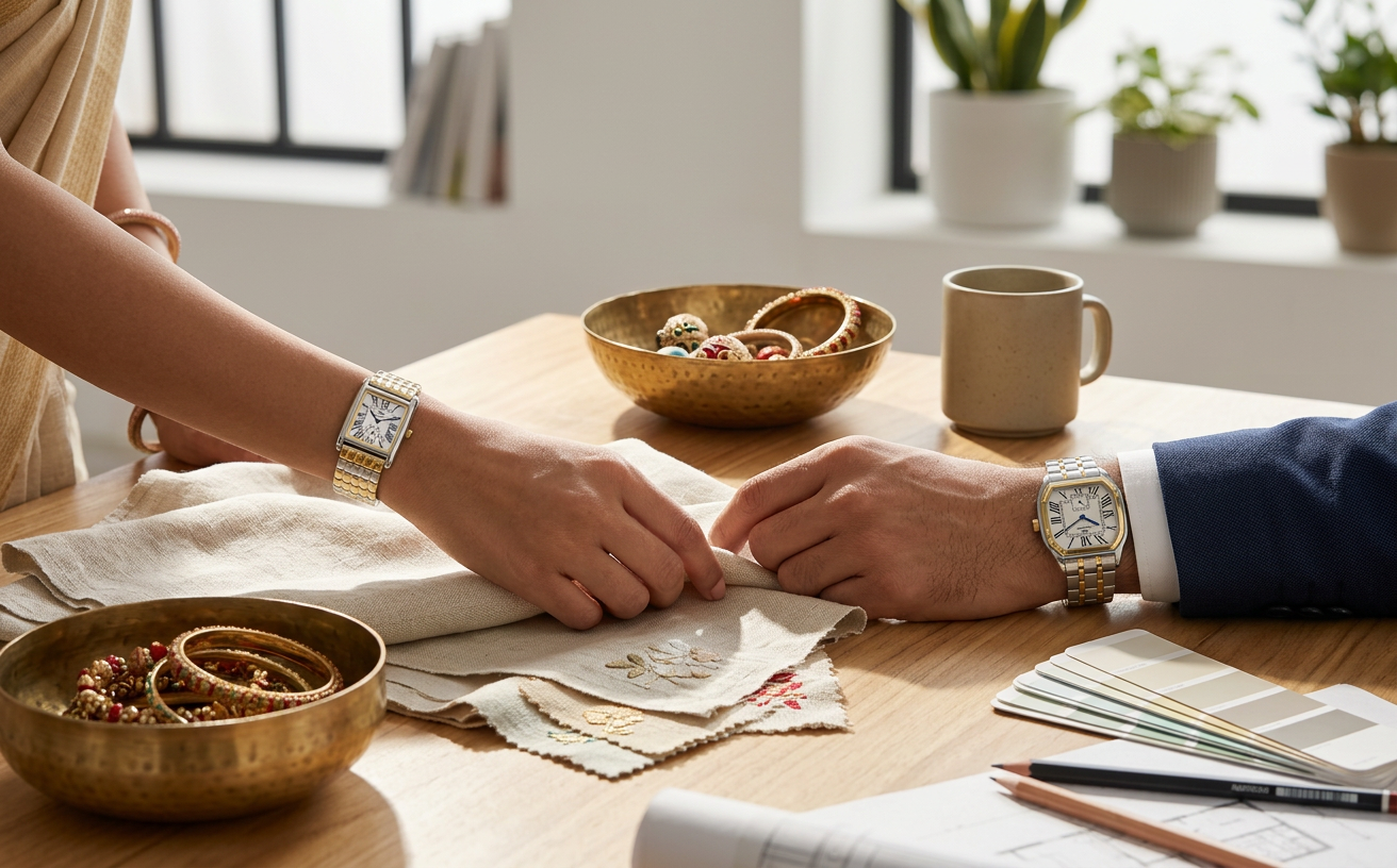 Karva Chauth Couples Watch Shared DNA: The Styling Guide
