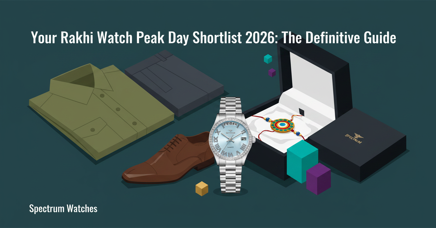 Your Rakhi Watch Peak Day Shortlist 2026: The Definitive Guide