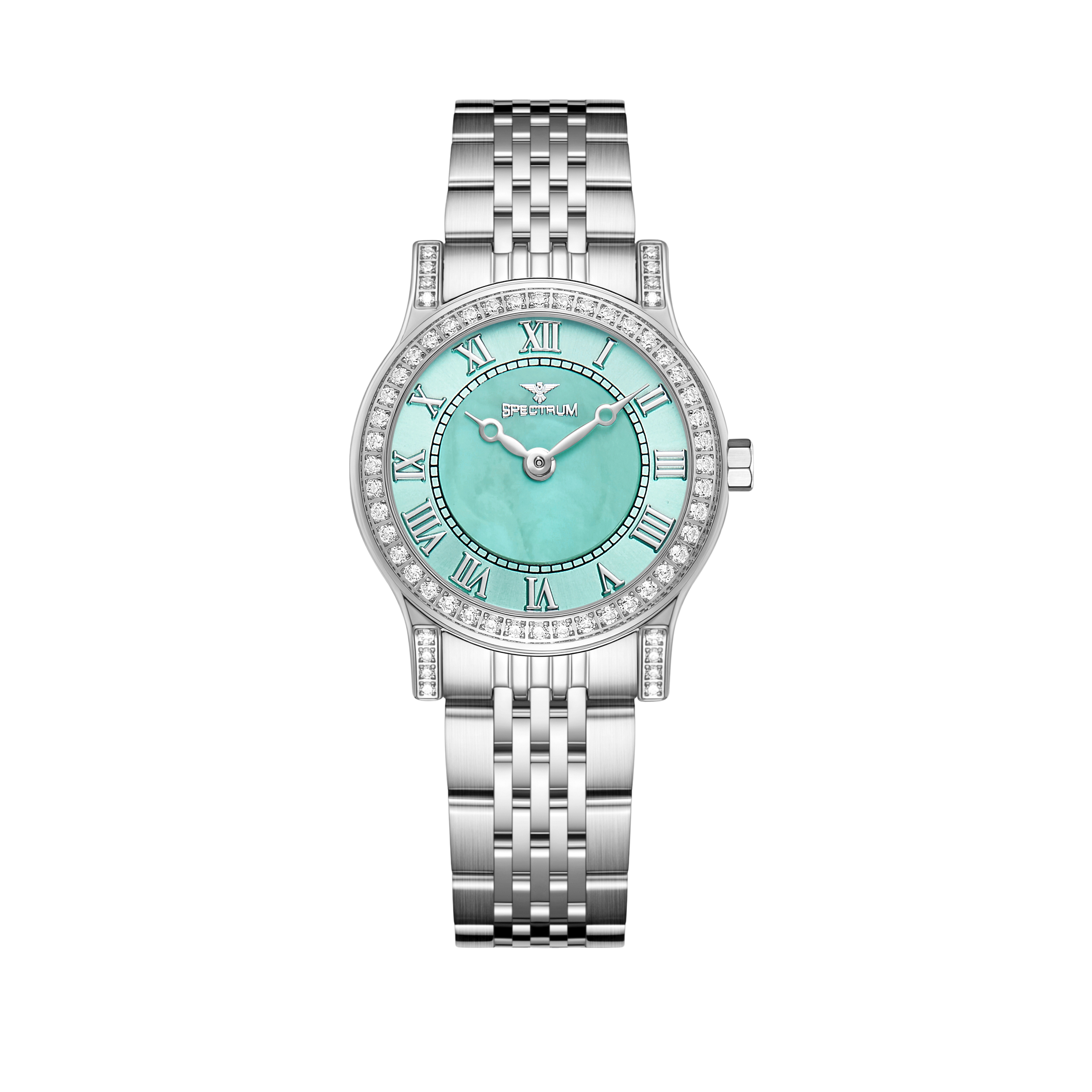 Women's Silver Watch with Light Blue Dial S17114L-9